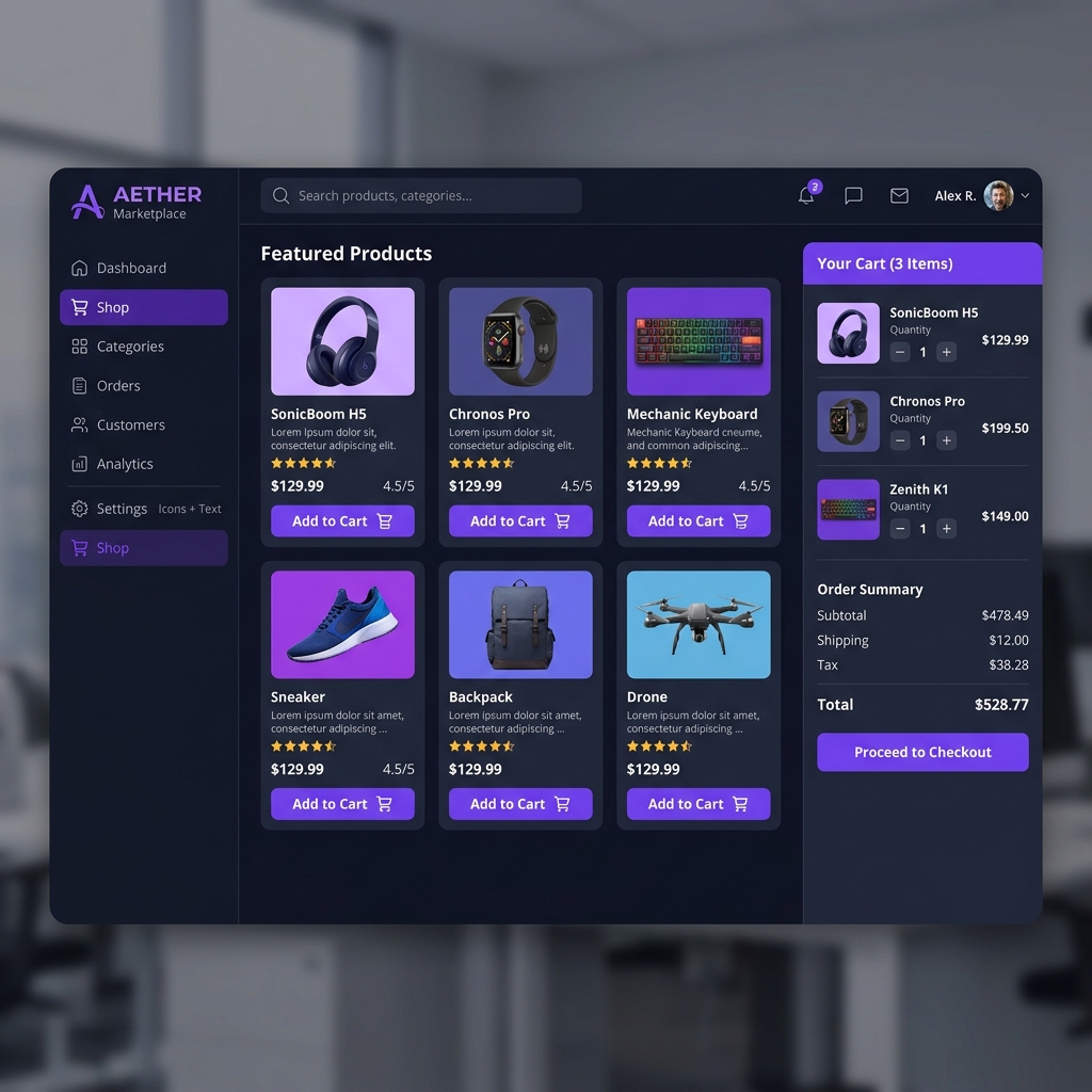 Aether Marketplace